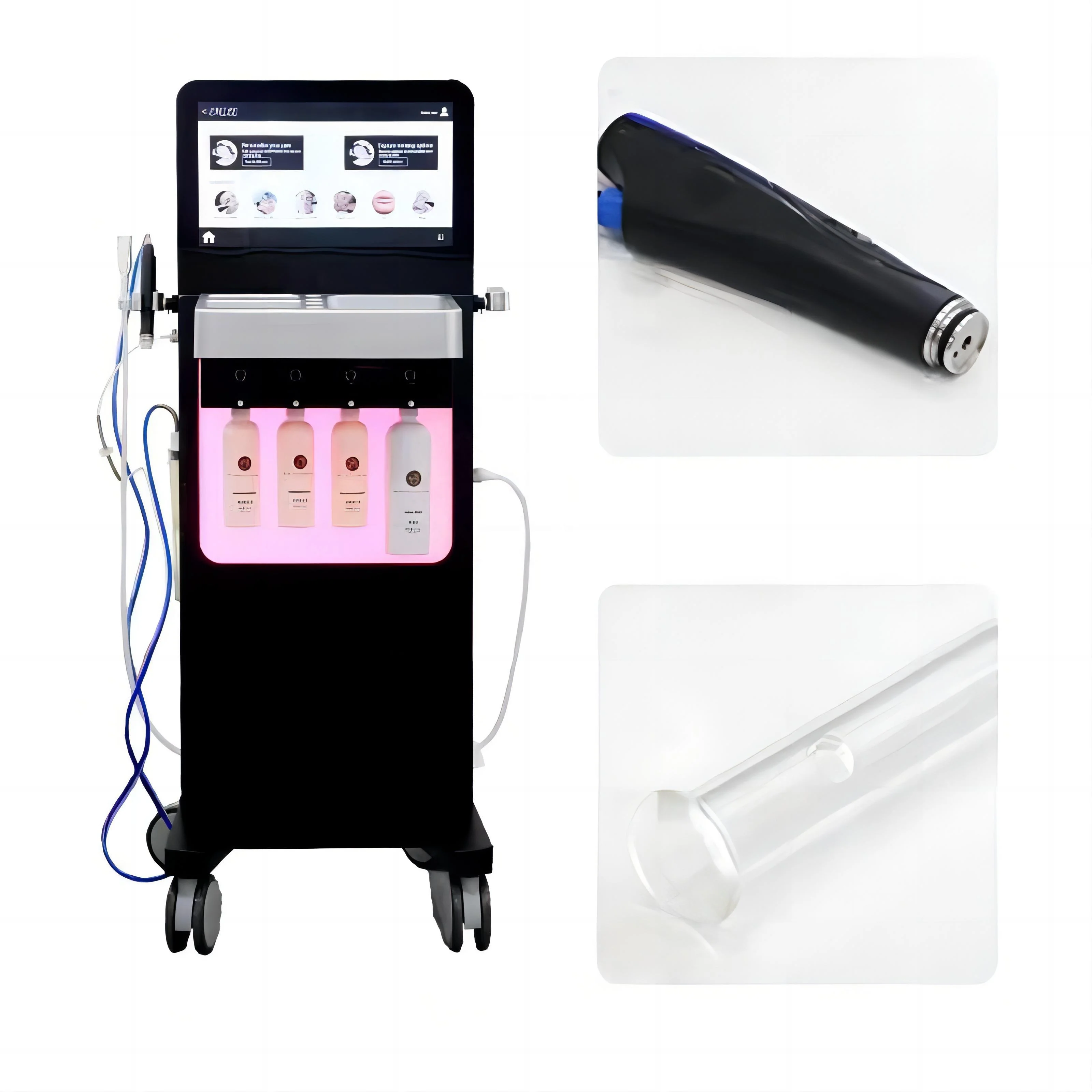 Professional oxygen facial machine microdermabrasion hydrod facial machine for Skin Rejuvenation