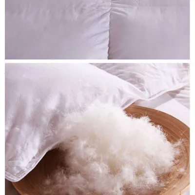 Manufacturer Custom White  Washed Goose Duck Feather Down Duvet Filled Bedding Comforter Duvets