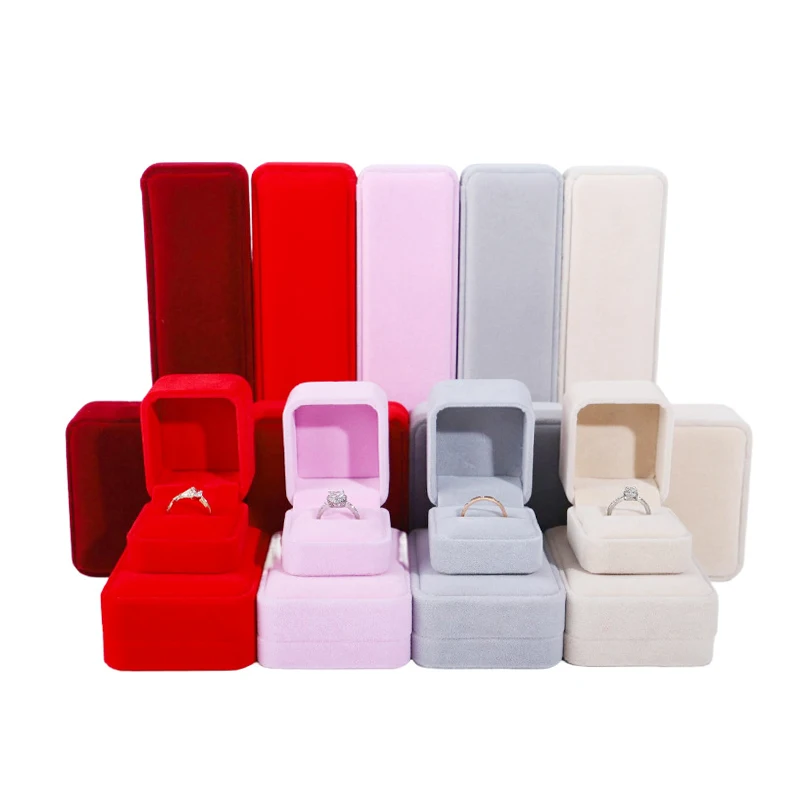 Шкатулка для ювелирных изделий, роскошный бархатный бокс для ожерелий, серег, браслетов, под заказ