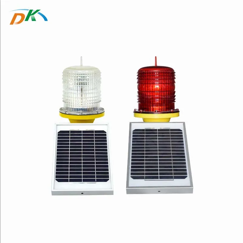 
Solar Aircraft Obstruction Aviation Warning Light LED High Building Dc3.2v(solar Powered Way) for Buildings Tower 360 Degree 2G7 