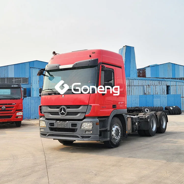 used mercedes benzs truck rear tipper semi trailer 4 3 axles ennd hydraulic dump trailer for sale