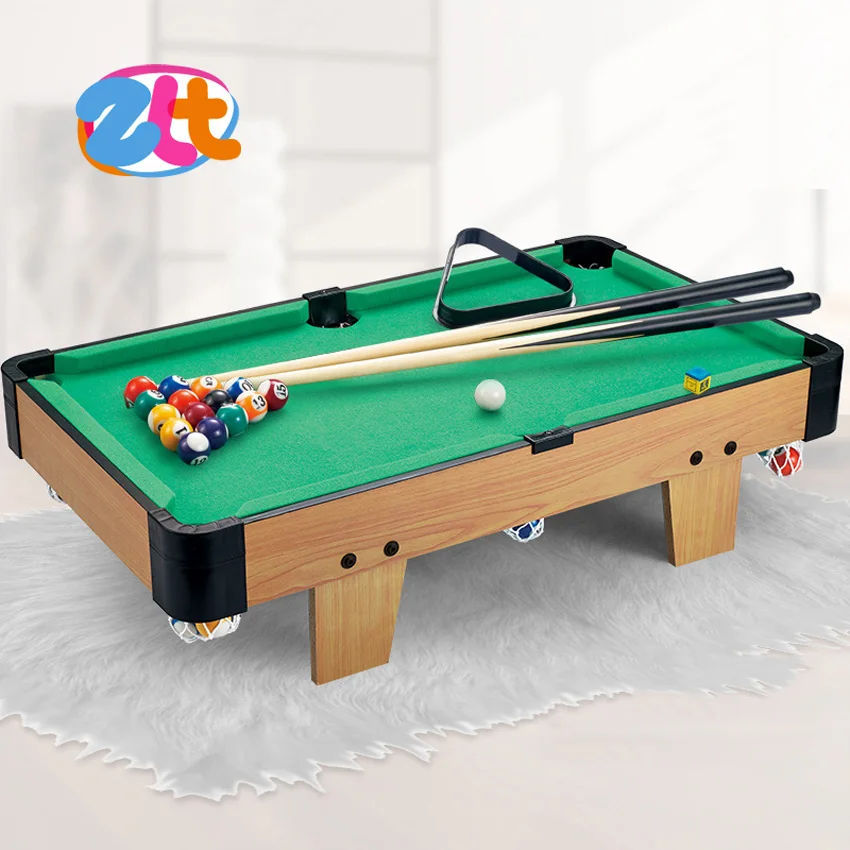 Деревянный высококачественный детский мини-бильярдный игровой комнатный бильярдный стол