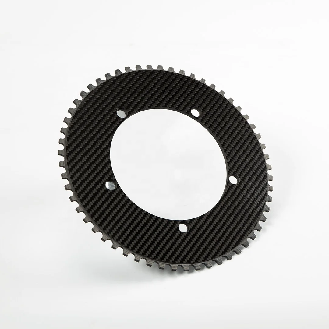 Режущие детали звездочки из углеродного волокна 3K саржевая пластина из углеродного волокна