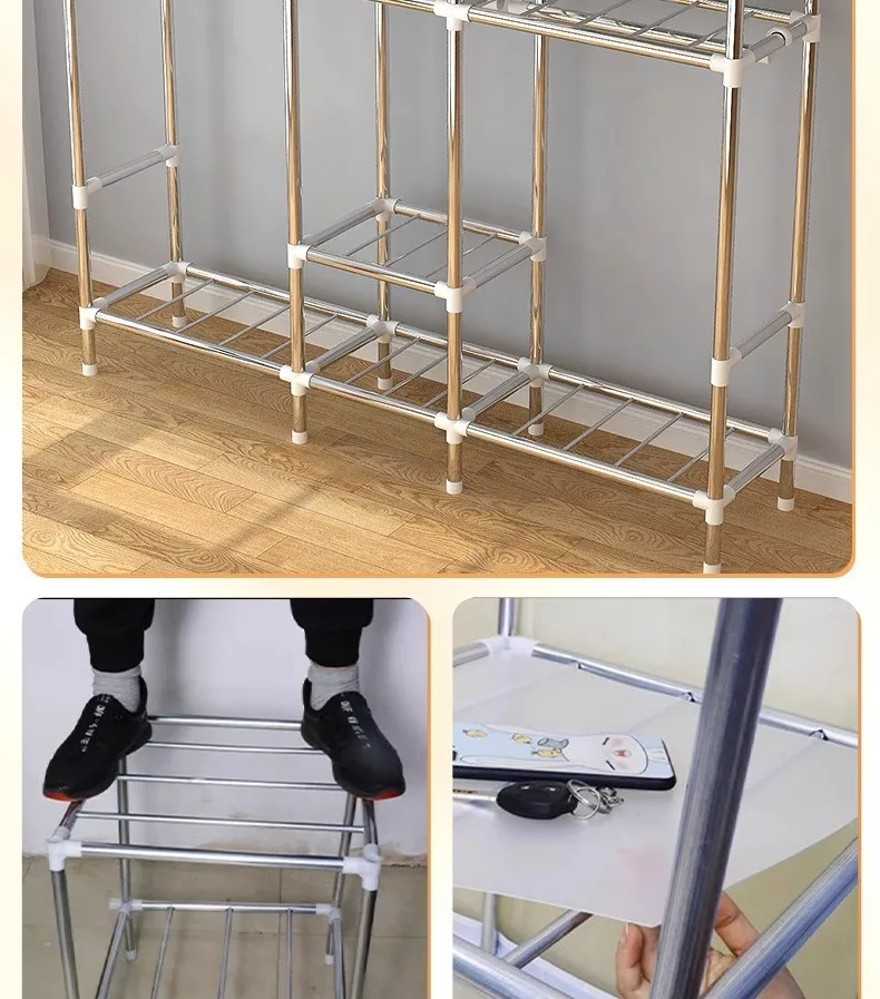 steel pipe wardrobe7