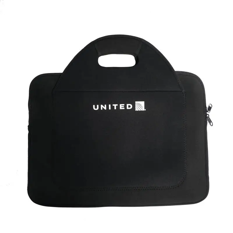 Hot Sell Multicolor Delicate Anti-Theft Polyester Travel leather Laptop Bag With Handle briefcase