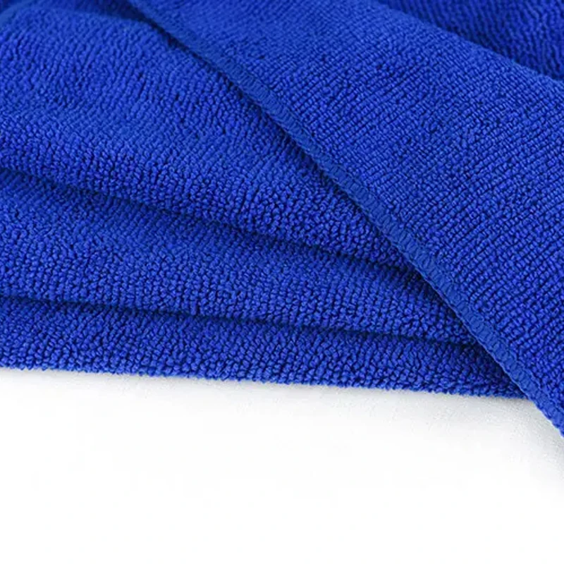 40*40cm Car Detailing Grey Microfiber Long Short Car Cleaning extra soft car wash microfiber towel