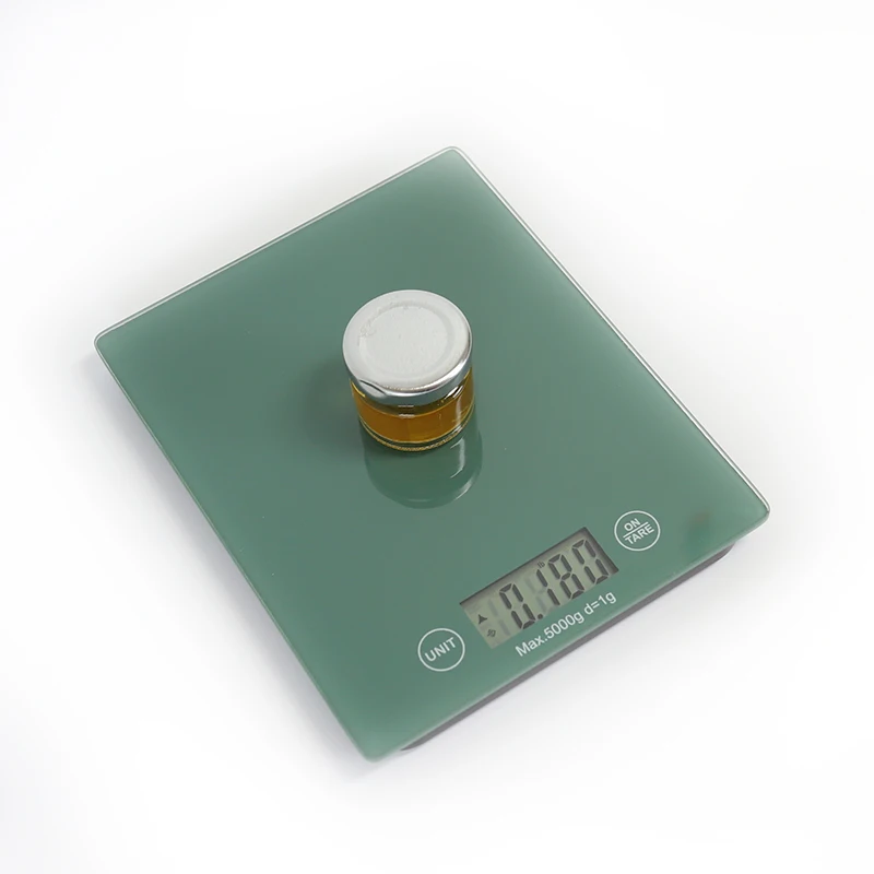 Electronic Slim Glass Calorie-counting Nutrition Kitchen Scale