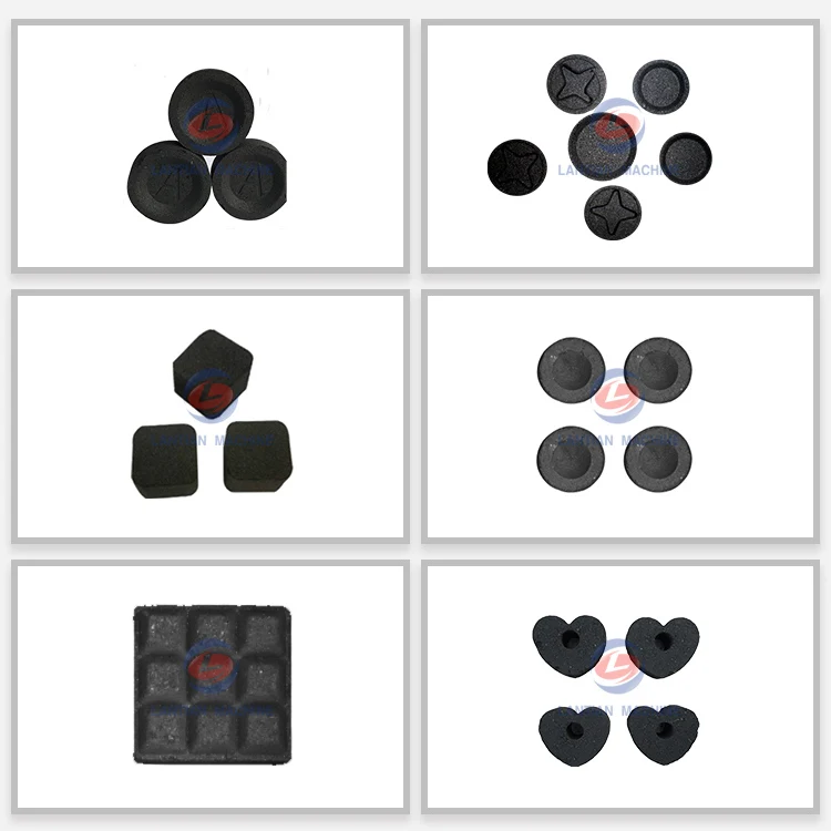 Fast Delivery Hydraulic Coconut Shell Shisha Hookah Charcoal Briquette Machine Price