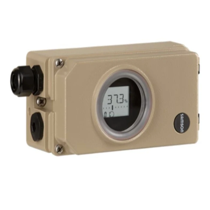 Chinese Pneumatic Actuator with Samson 3730 electric valve positioner for control valve