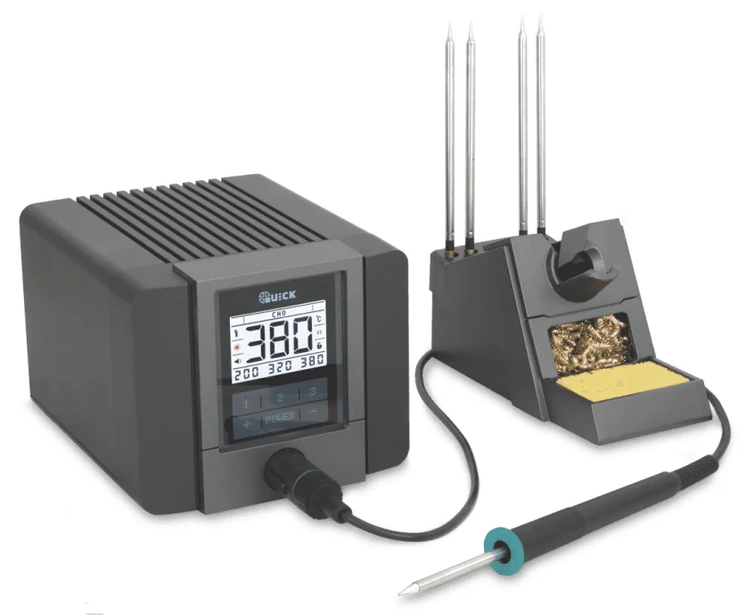 QUICK TS1200 Manufacturing Plant Welding Intelligent lead-free Temperature Regulating Soldering Station