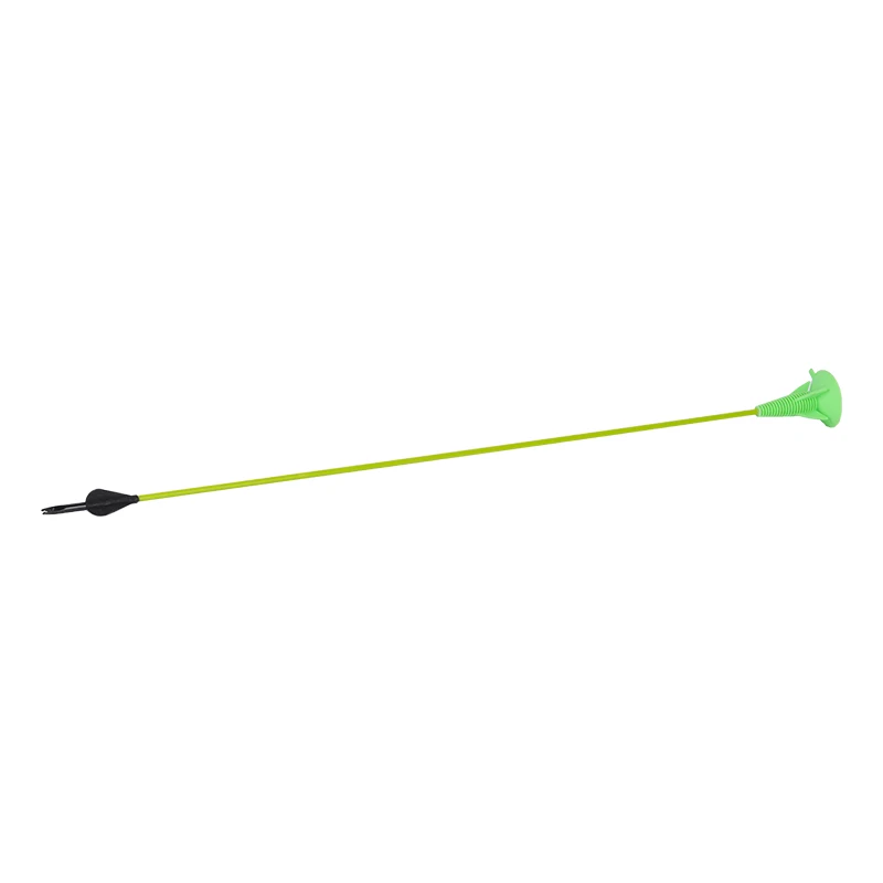 Portable Suction Cup Arrows Shooting 7mm Fiberglass Youth Beginner Practice Bow and Arrow Toy Archery Rubber Sucker Arrows