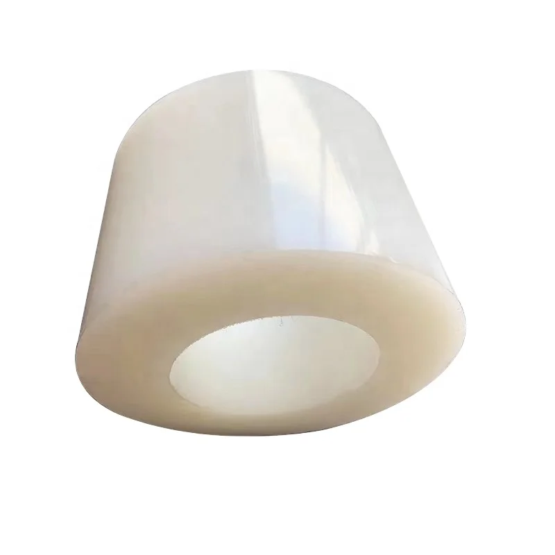 customized high quality UHMWPE shaft Bearing Sleeves /  Machining ring Shaft sleeve for sale