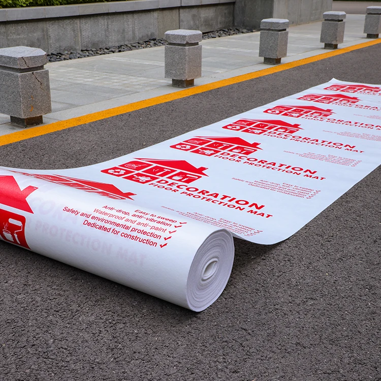 Non-woven Composite opp Film Decoration Ground Floor Finished Protective Film Home Improvement Ground Protective Film