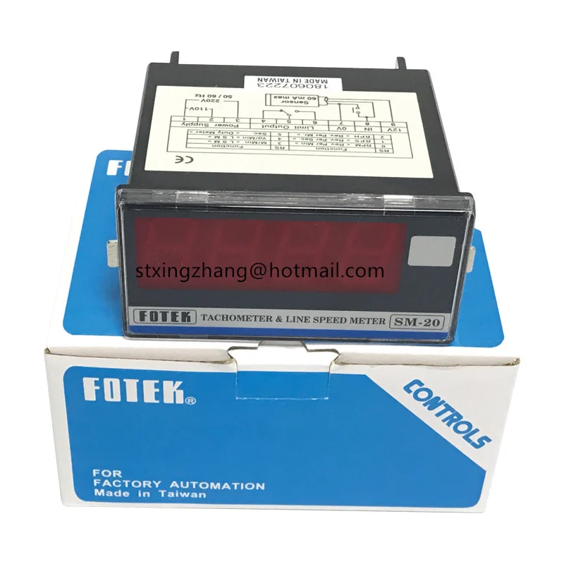 Fotek Тахометр и Fly Line измеритель скорости SM-20