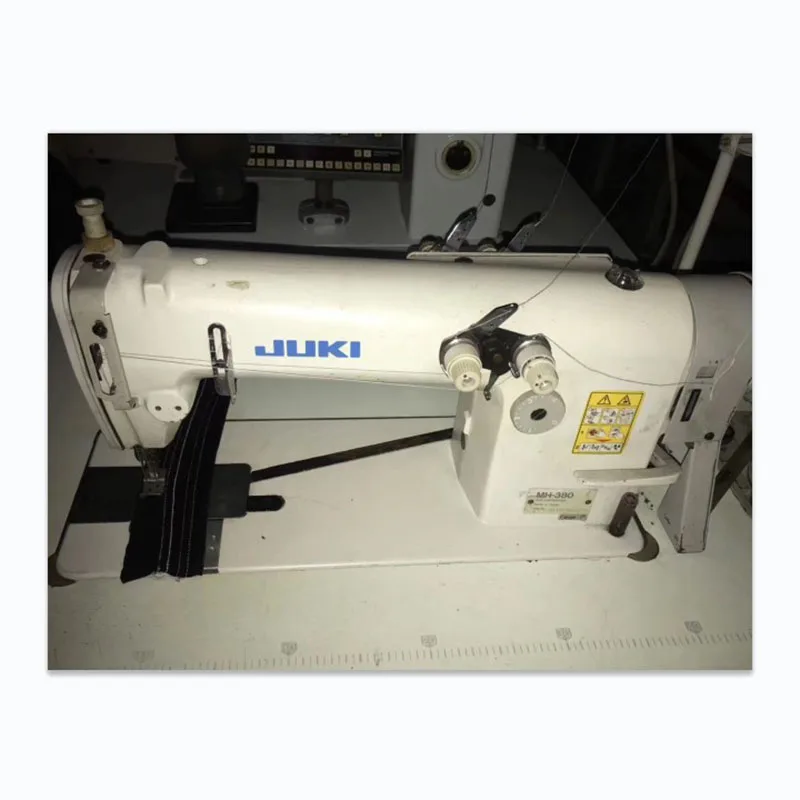 Jukis MH 380 Used Double Needle Chain Stitch Machine