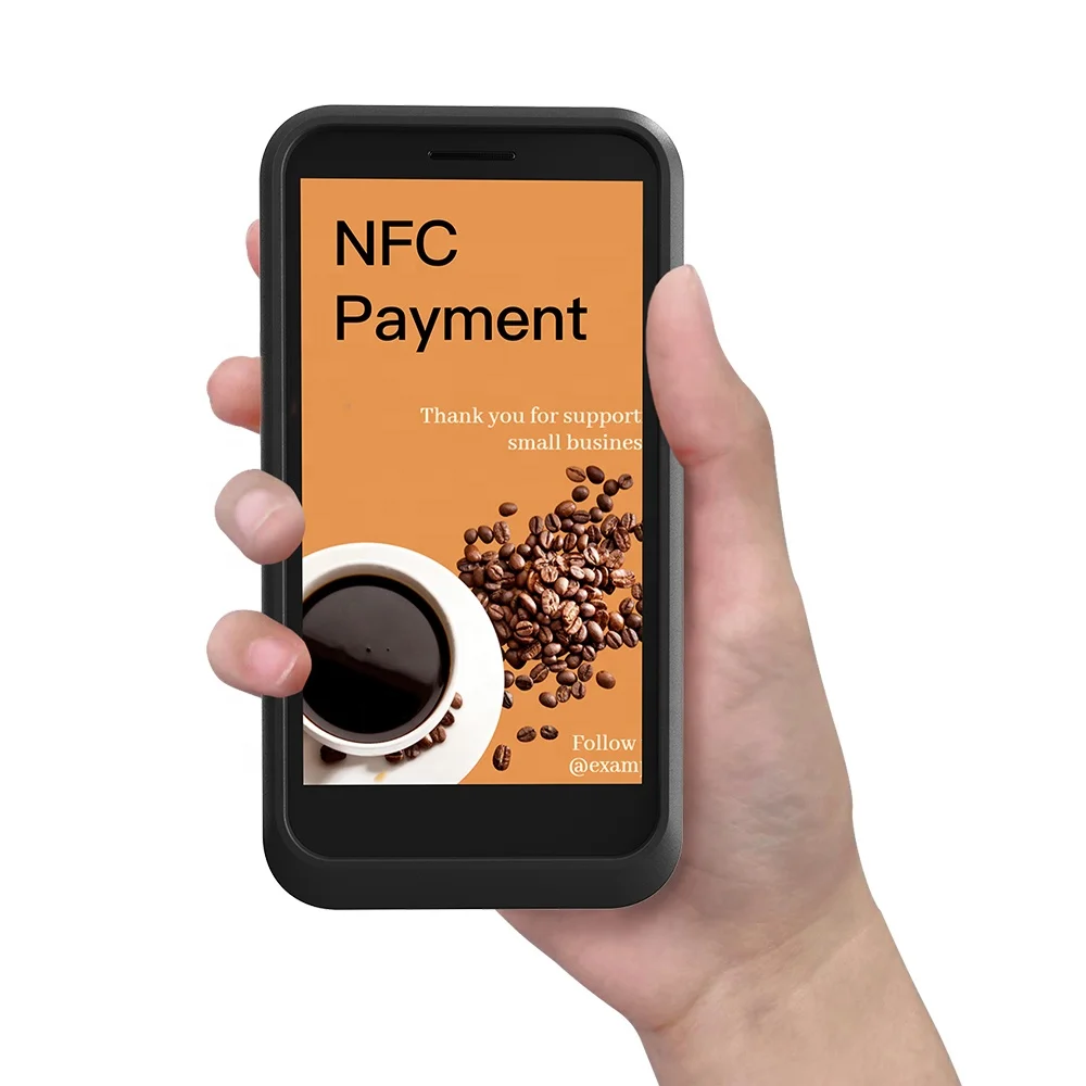 Trendy portable 5.5 inch nfc android tablet pc without camera front NFC soft pos MTK8788 4G LTE nfc scanner tablet pc