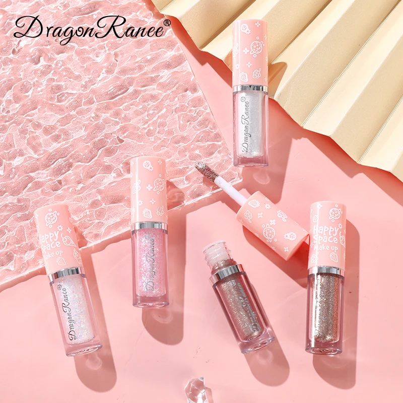 Liquid Glitter Eyeliner Eyeshadow Shiny Metallic Eyeliner Pen Diamond Shimmer Waterproof Eye Beauty Party Women Makeup Wholesale