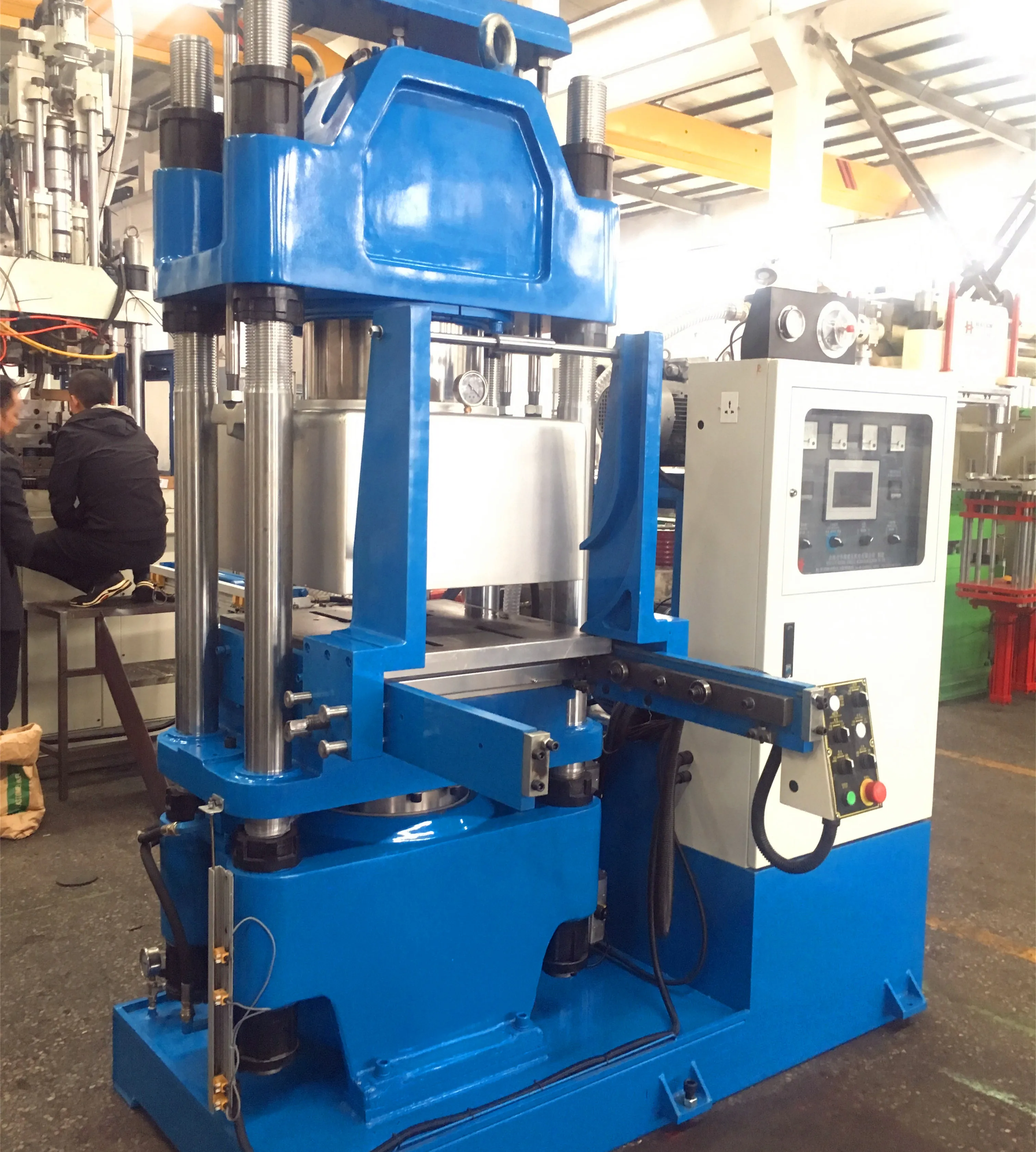 Hacen 200ton silicone rubber o ring making machine supplier