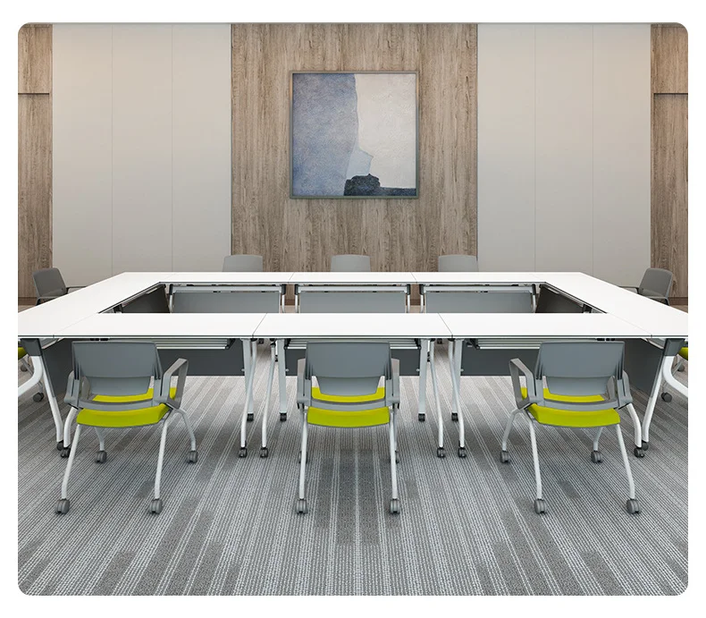 School Foldable Tables Custom Training Conference Table Student Furniture Folding Office Table