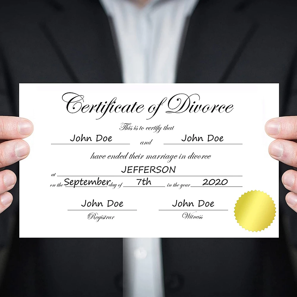 500pcs per roll Embossing Stickers Self Adhesive Label Foil Blank Metallic Gold Certificate Seals for Envelope Package