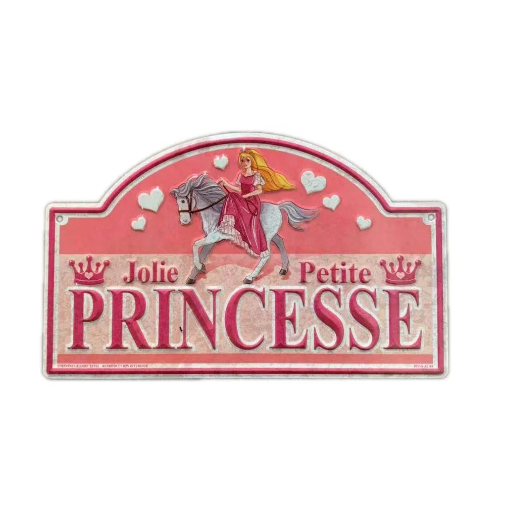 Customized  shaped Tin Plaque  Metal Craft  Home  Warehouse sign