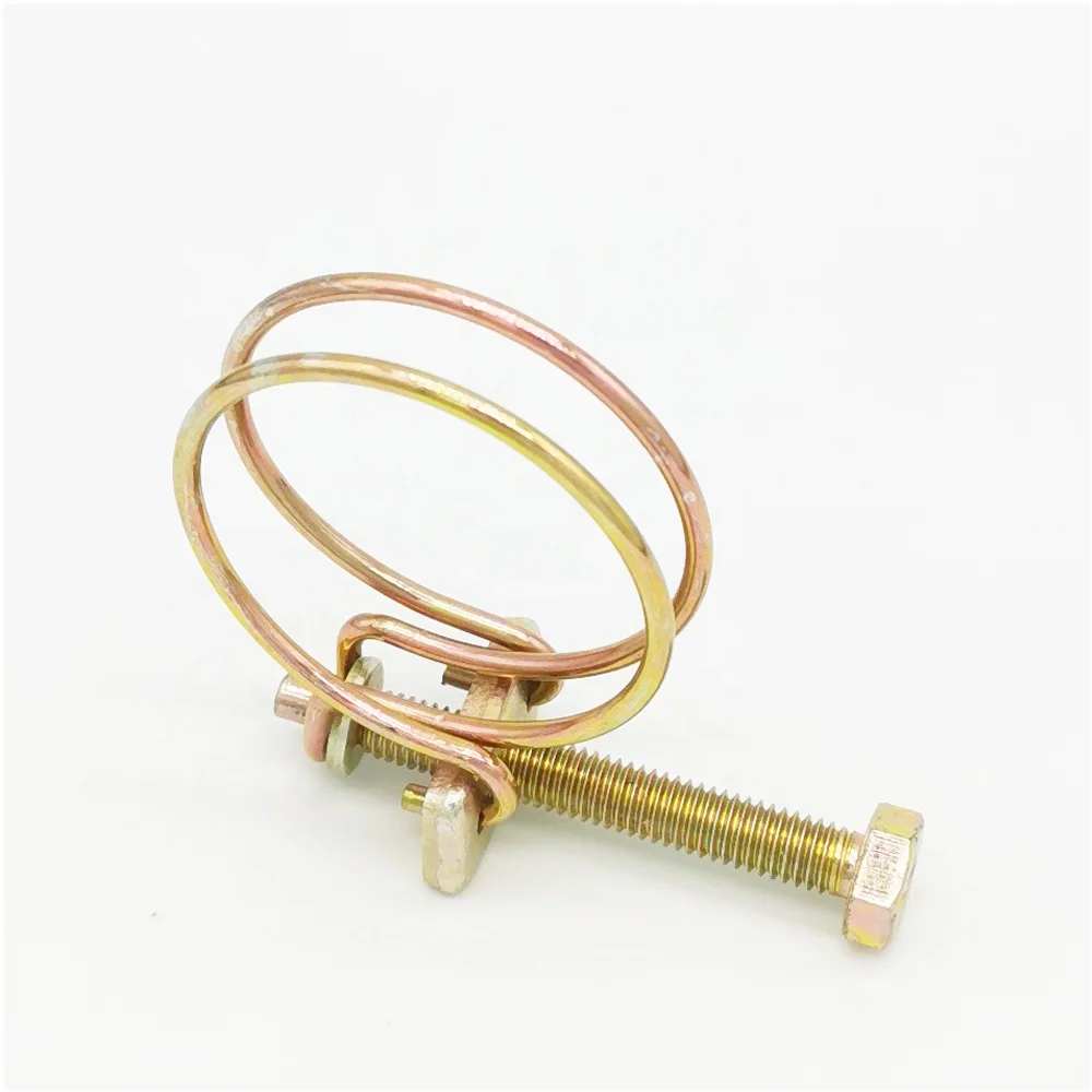 Wholesale custom 304/65mn steel galvanized iron galvanized stainless steel clamp  wire clip u clamp