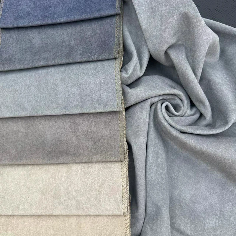 100% Polyester Super Soft Crushed Sofa Velvet Fabric For Sofa Furniture