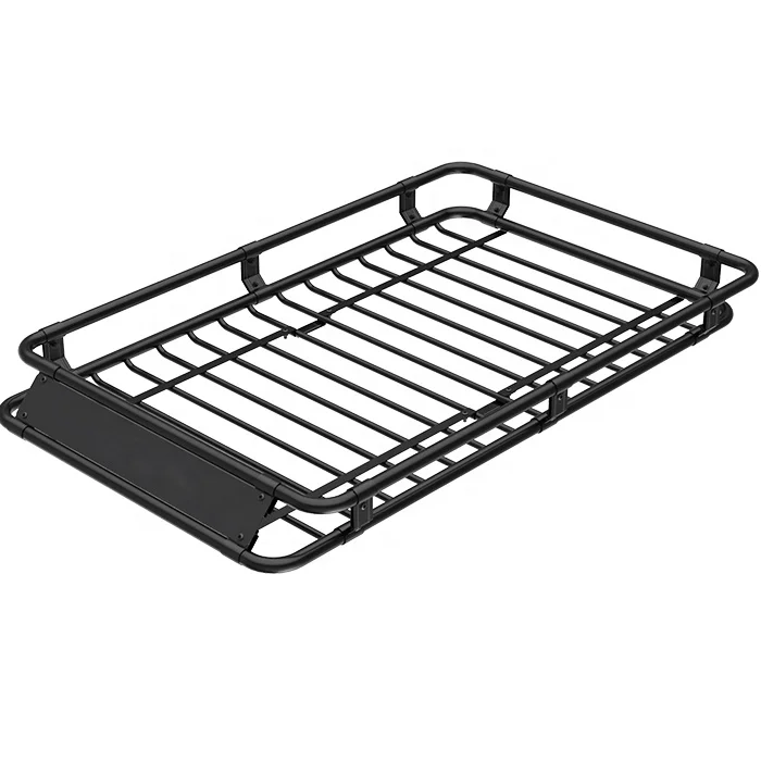 High Temperature Spray Paint Cargo Carrier Heavy Duty Universal Luggage Holder Car Roof Rank Basket