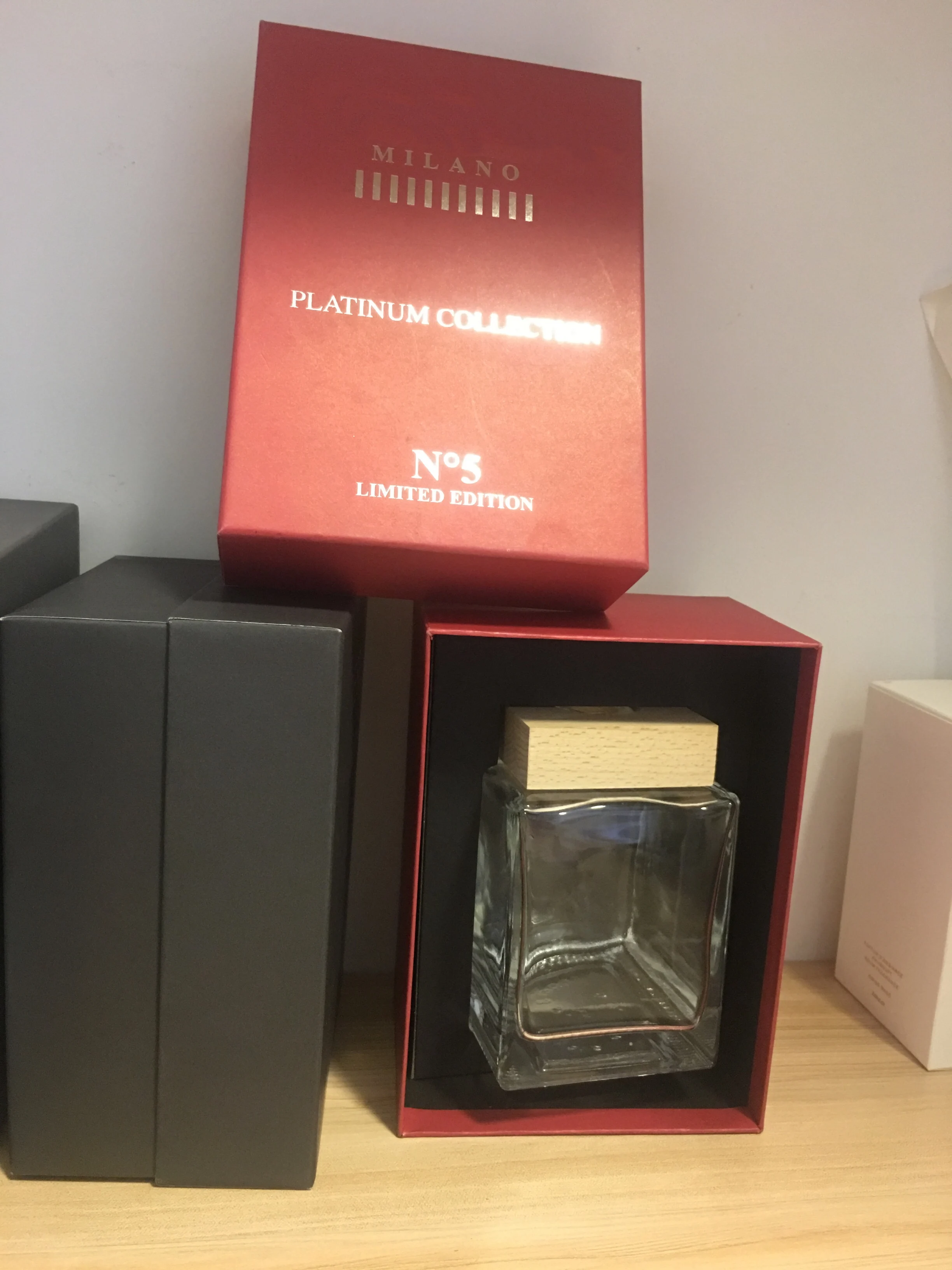 diffuser gift boxes/decorative package for diffuser set/customized gift set