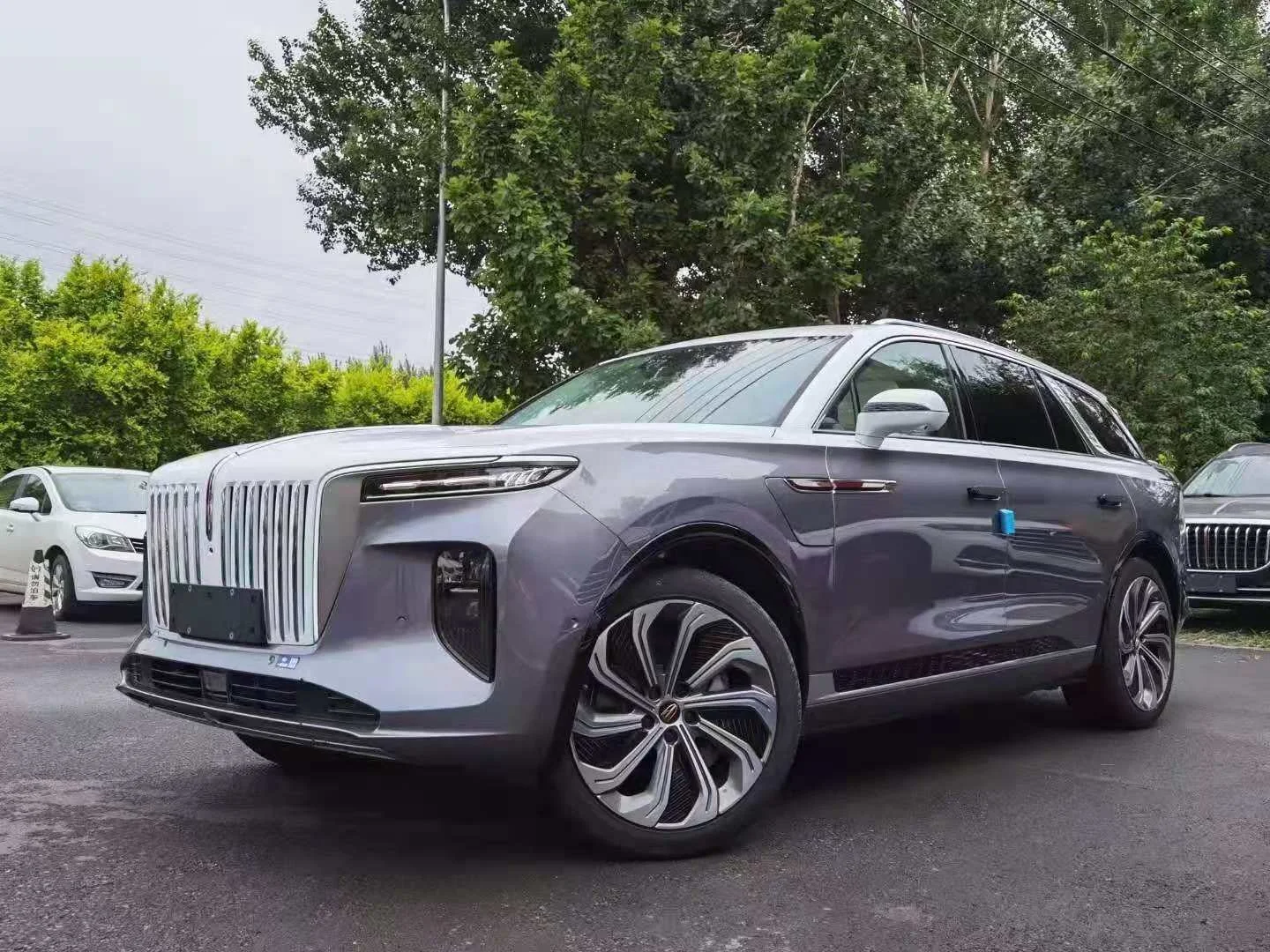Slightly used 2021 Hongqi E-HS9 Electric SUV ,NEDC Range 510 km