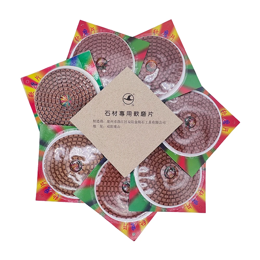 Quanzhou shuangyang Diamond Polishing pads sand polishing disc vel cro sanding disc