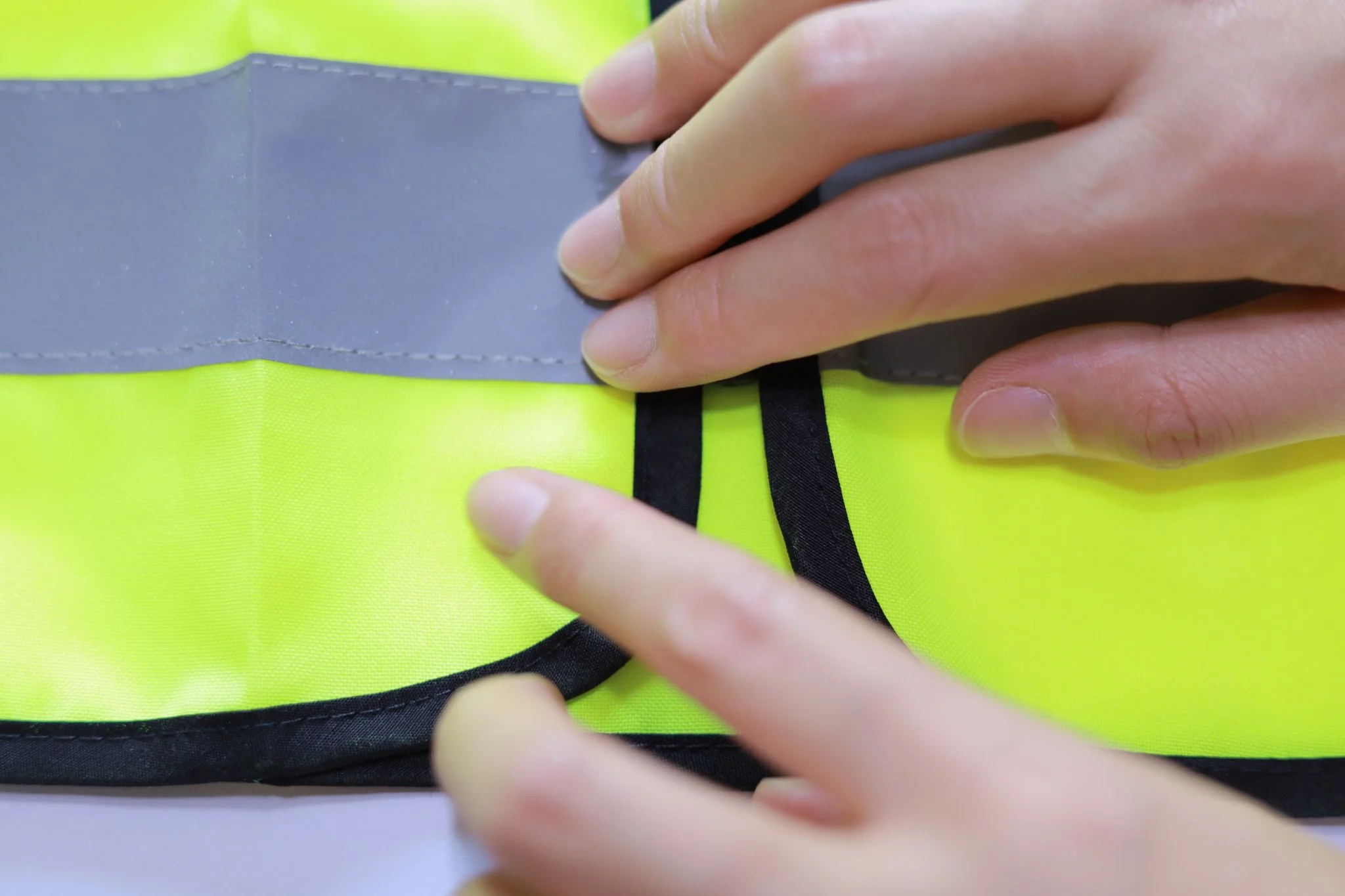 Construction Site High-Quality Reflective Safety Vest Waterproof Reflective Safety Clothing Mesh
