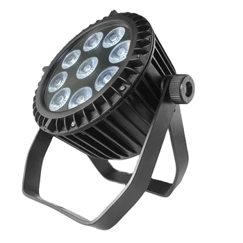 9*10W RGBW 4in1 Plastic Par Light Mix Color For Club DJ Show Stage DJ Lights for Wedding Bar Dance Hall Family Party Music Show