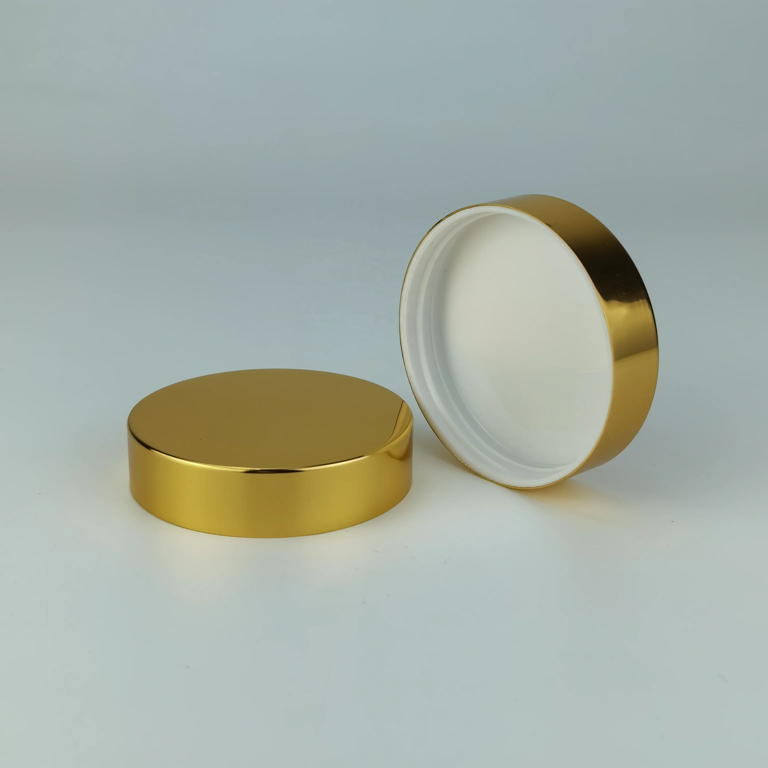 38-400 45-400 53-400 58-400 89-400 Unishell колпачки гладкая серебристо-золотистая металлическая крышка с вкладышами