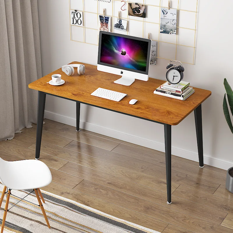 Desk Drawer Furniture Wood Metal Modern Luxury Nordic Study Makeup Vanity Laptop Gaming Home Working Computer Table Desk Office
