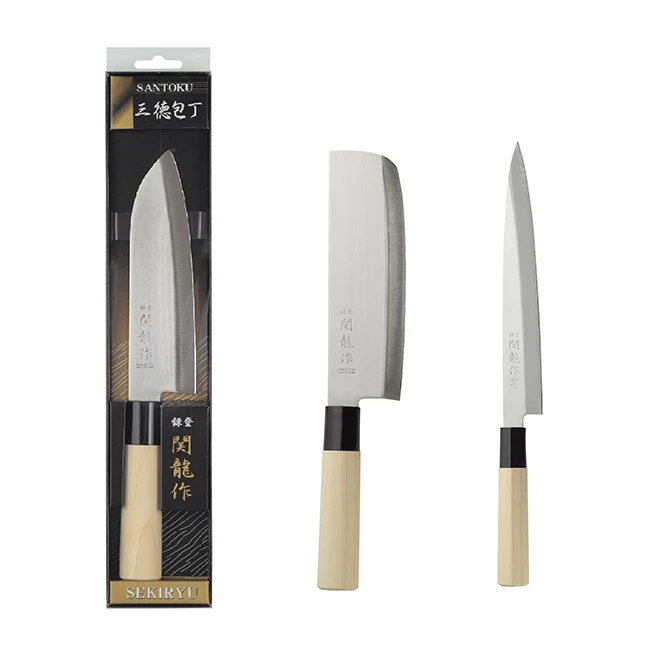Japanese professional kitchen knife for cutting vegetables, meat, fish, fruit