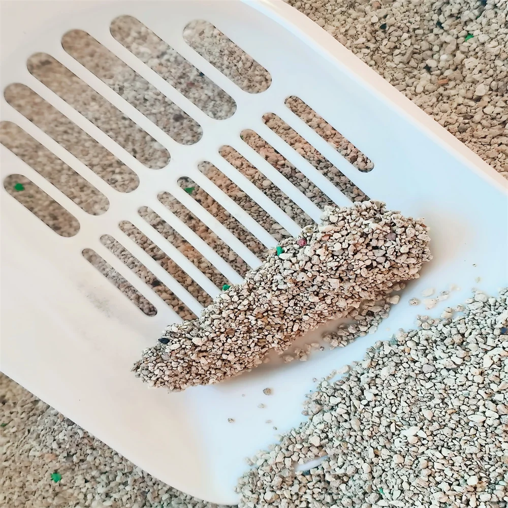 No dust quick clumping ball shape cat sand activated carbon Bentonite fresh mixed pet cat litter