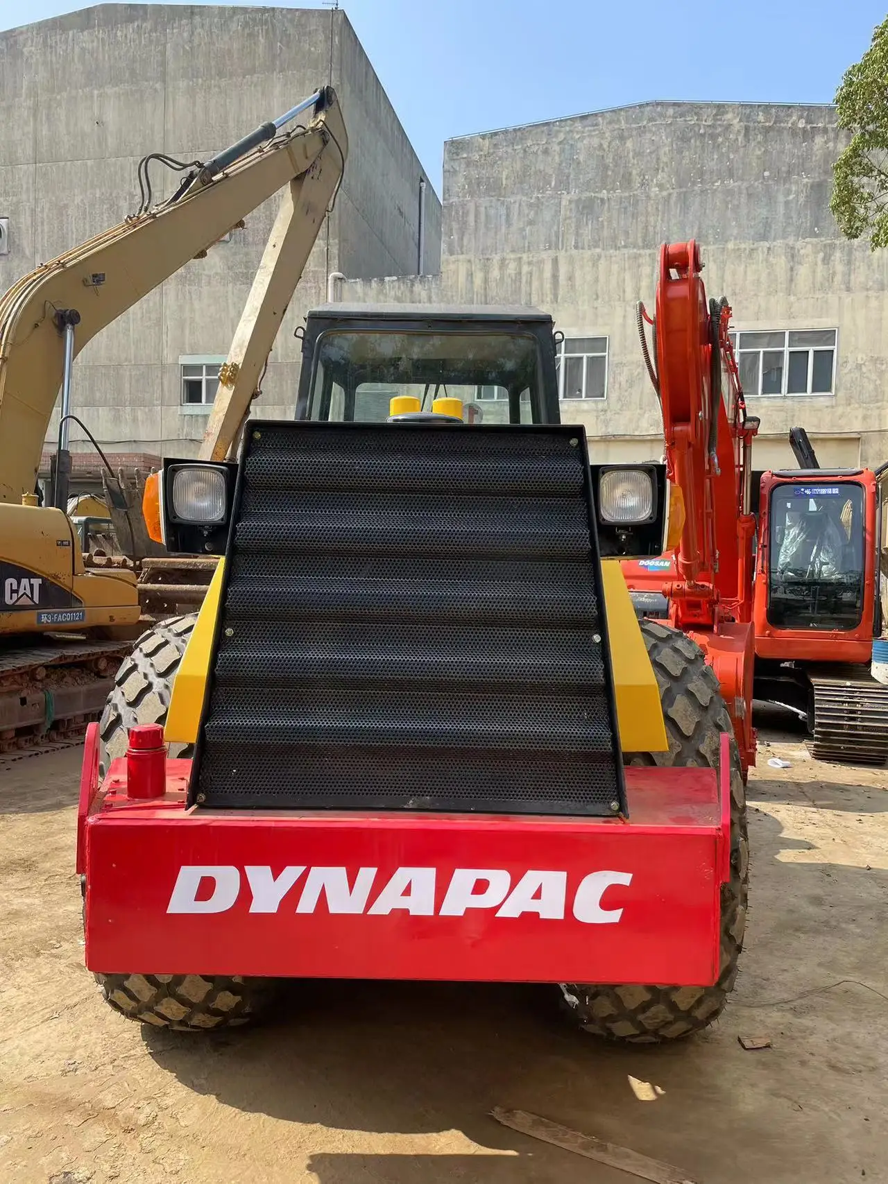 Low price Used Dynapac Compactor CA25D Road Roller CA25D/CA30D for sale and good in condition