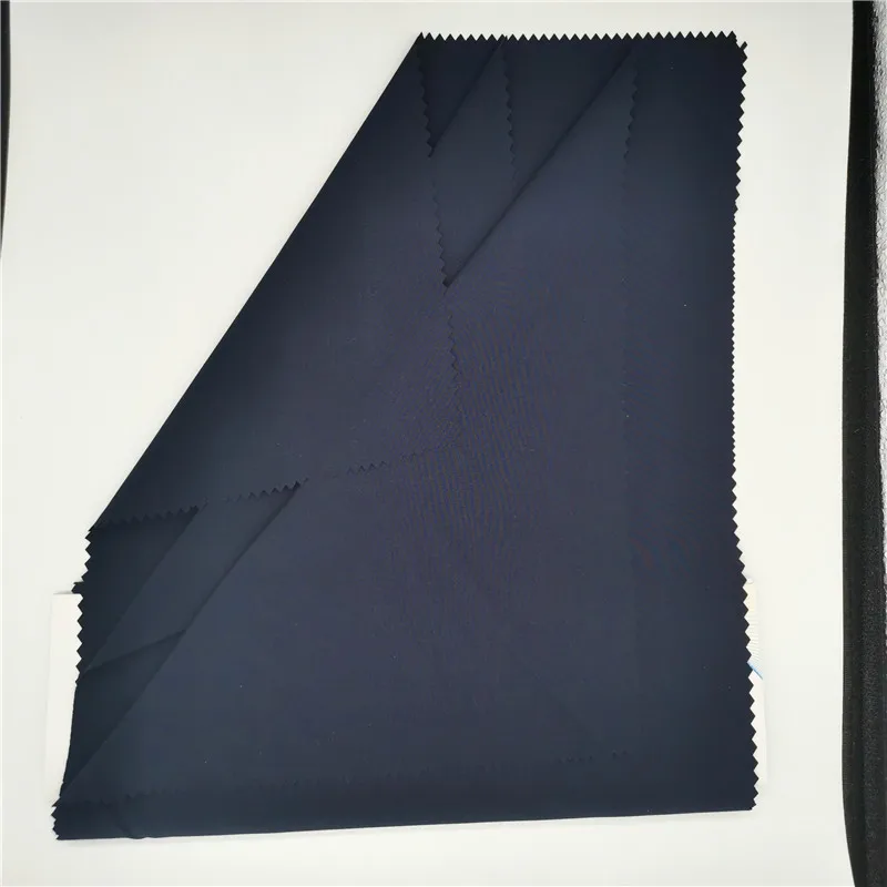 Factory stock sportswear fabric with 4-way stretch and high color fastness, 93 polyester and 7 spandex fabric