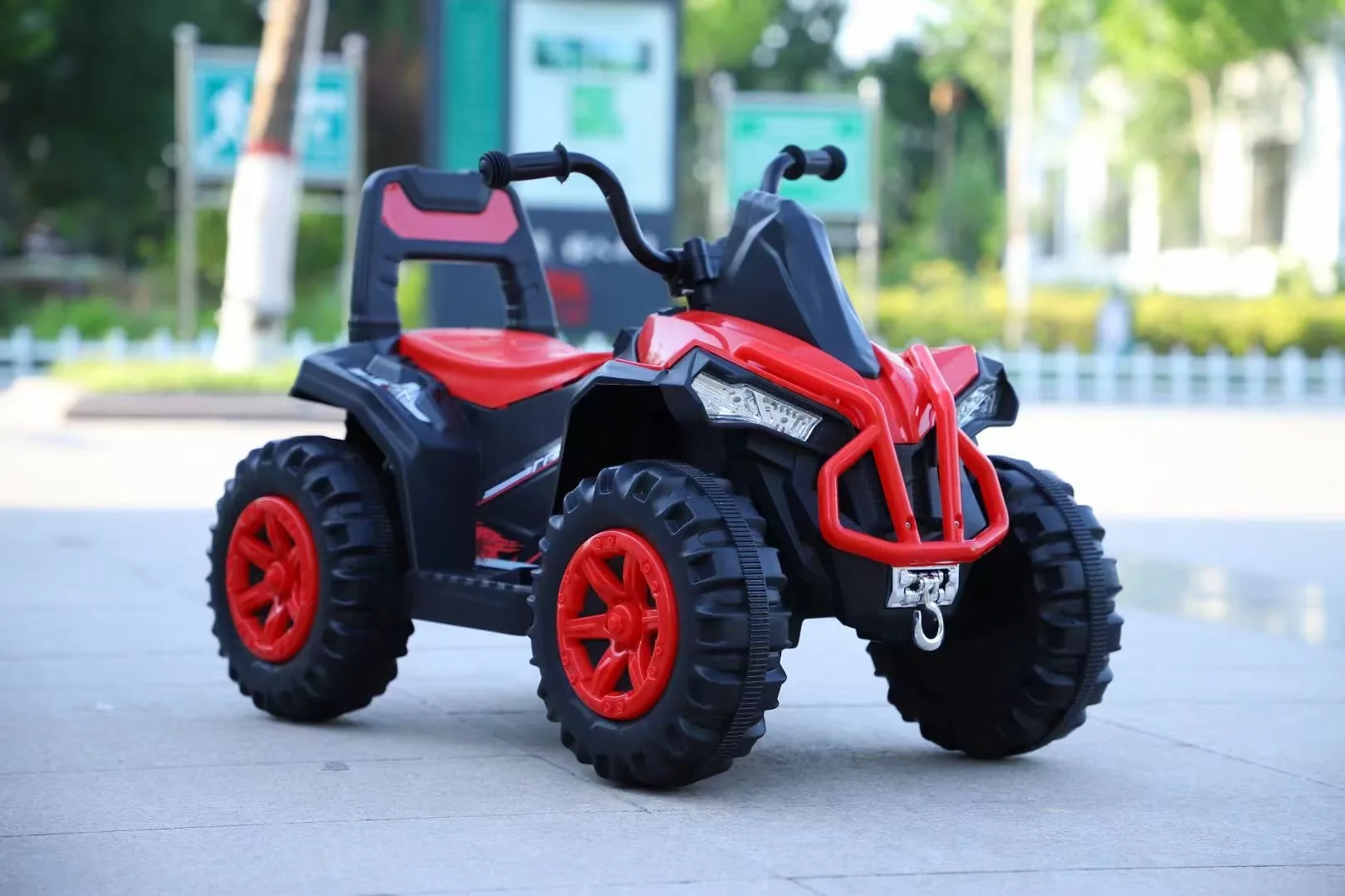 Самый дешевый Электрический ATV с аккумулятором для От 3 до 8 лет ребенка 4wheeler