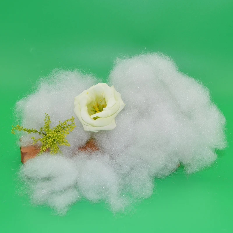 Wholesale Premium 3D Polyester Fiber Filled PP Cotton Stuffing Premium Product Genre Staple Fiber Raw Pattern Hollow Style Use
