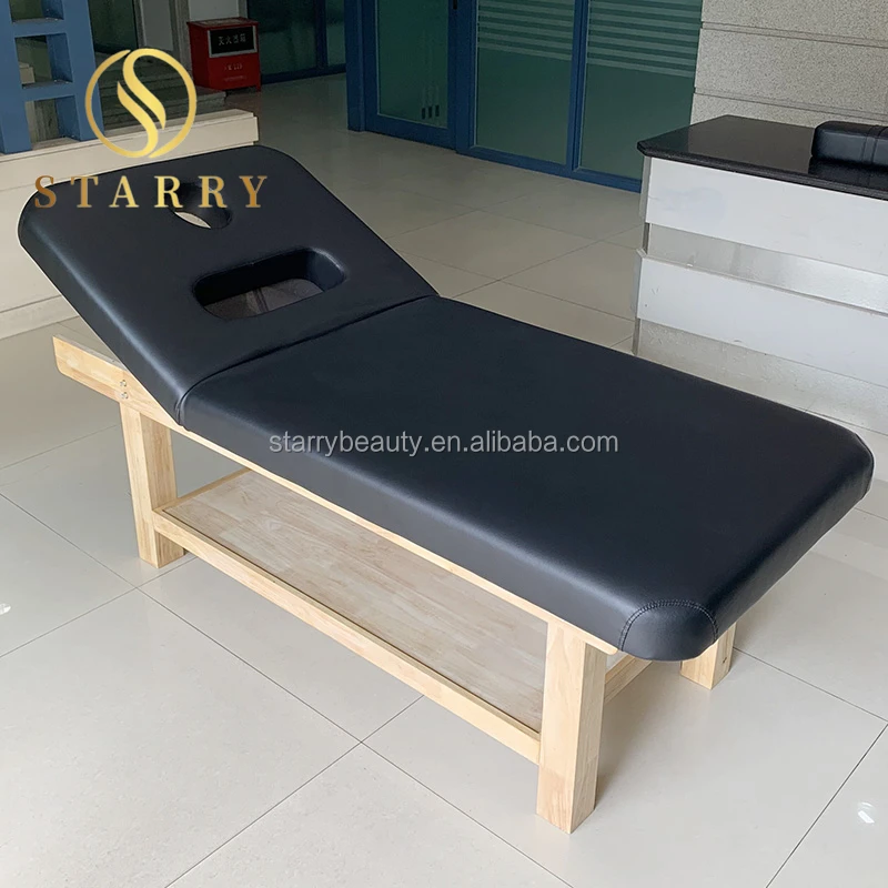 Лидер продаж, кровать для спа-процедур для лица, стационарный массажный стол, тайский массажный стол