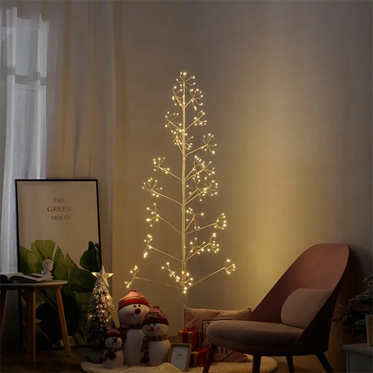 Pre-Lite Tree LED Tabletop Home Decoration White Tree light Fairy Lights Christmas Lights