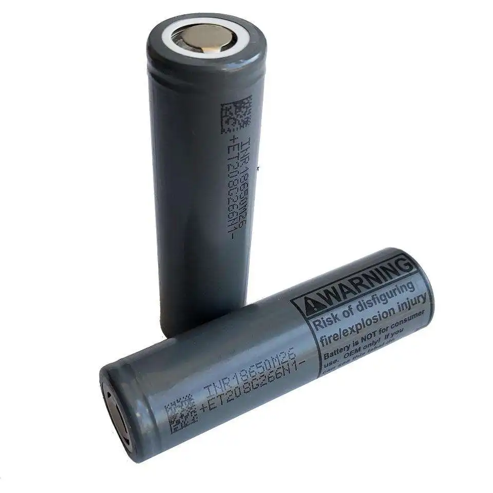 Authentic 18650 Cylindrical Lithium Battery INR 18650-M26 3.6V 2600mAh Li-Ion Batteries  M26