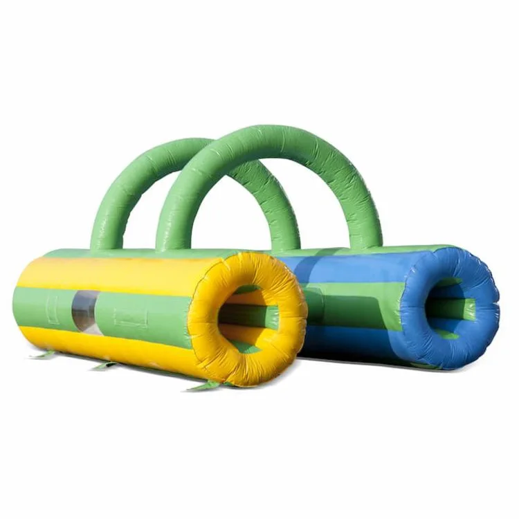 Alliance Interactive Plato PVC  6*4.5*3.3 m Worm Sports Challenge Game Inflatable Crawl Tunnel