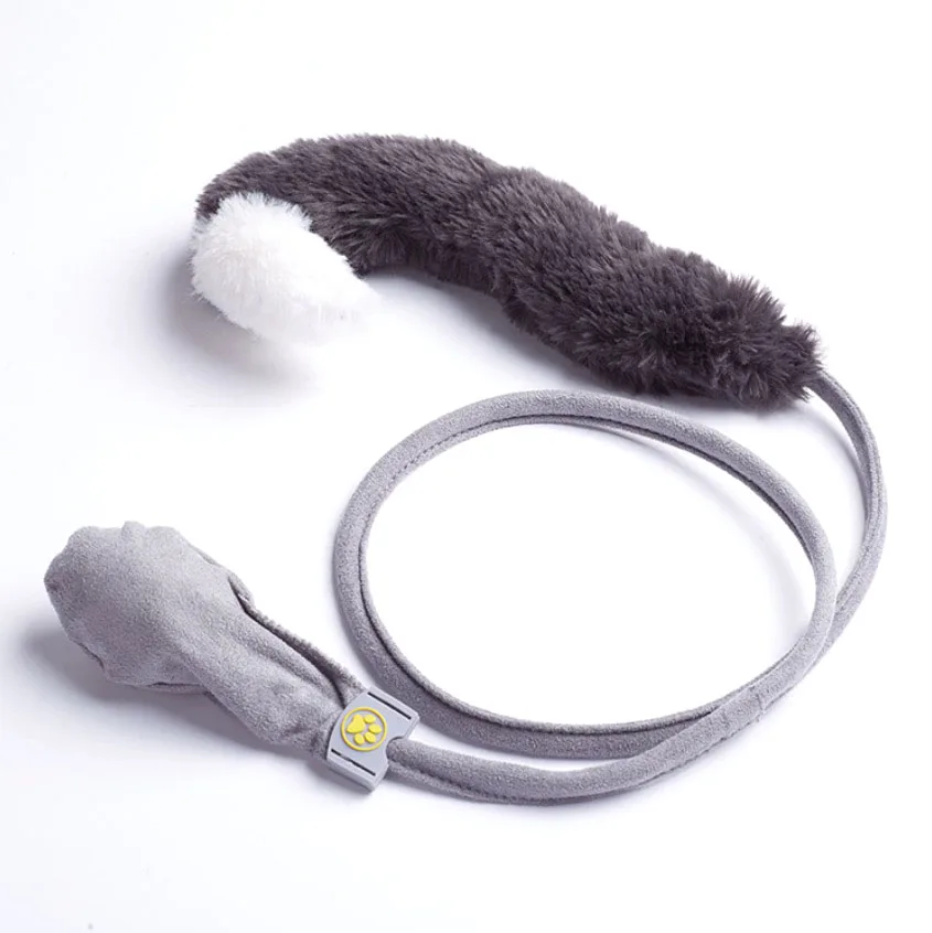 New Automatic Product Creative Cat Stick Simulation Beating Fish Interactive Pet Plush