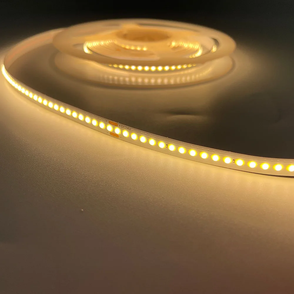 COB LED Streifen OEM 240LED Waterproof IP20 IP67 IP68 24V 48V 8MM Blue 2700K 6000K Daul Color rgb Flexible Cob LED Strip