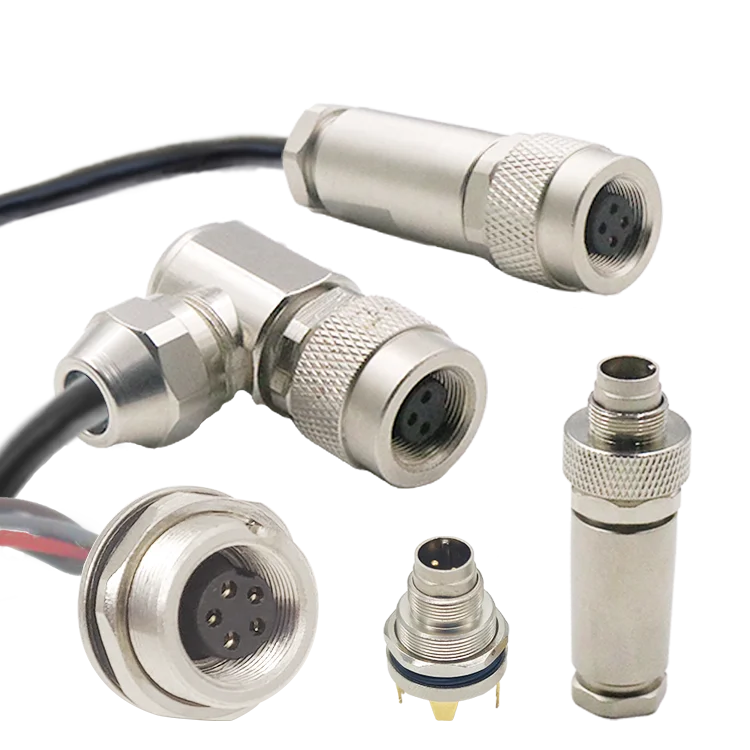 4pin 3pin electrical plug & socket m9 connector