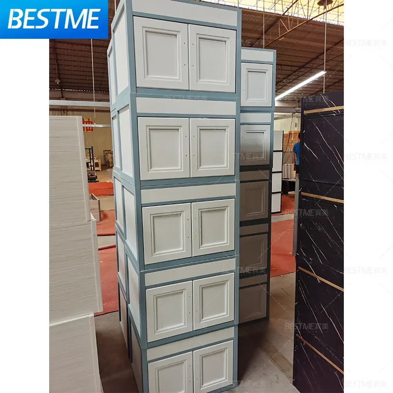 Factory Directly Sell modern pvc bathroom cabinets and vanities mirror storage bathroom cabinet