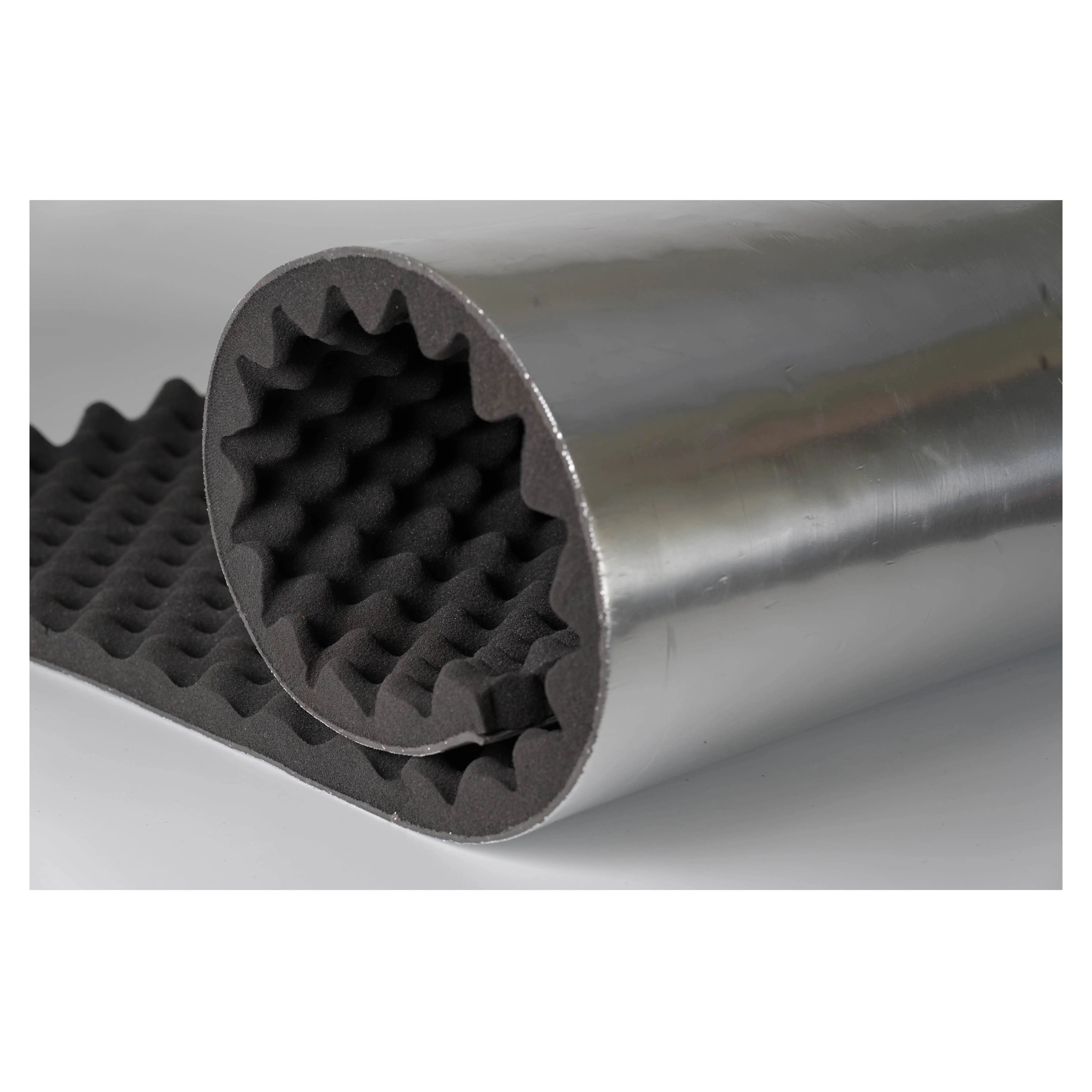 Acoustic Pipe Lagging /pipe Insulation Other Heat Insulation Material With Aluminum Foil Sound Insulation Felt